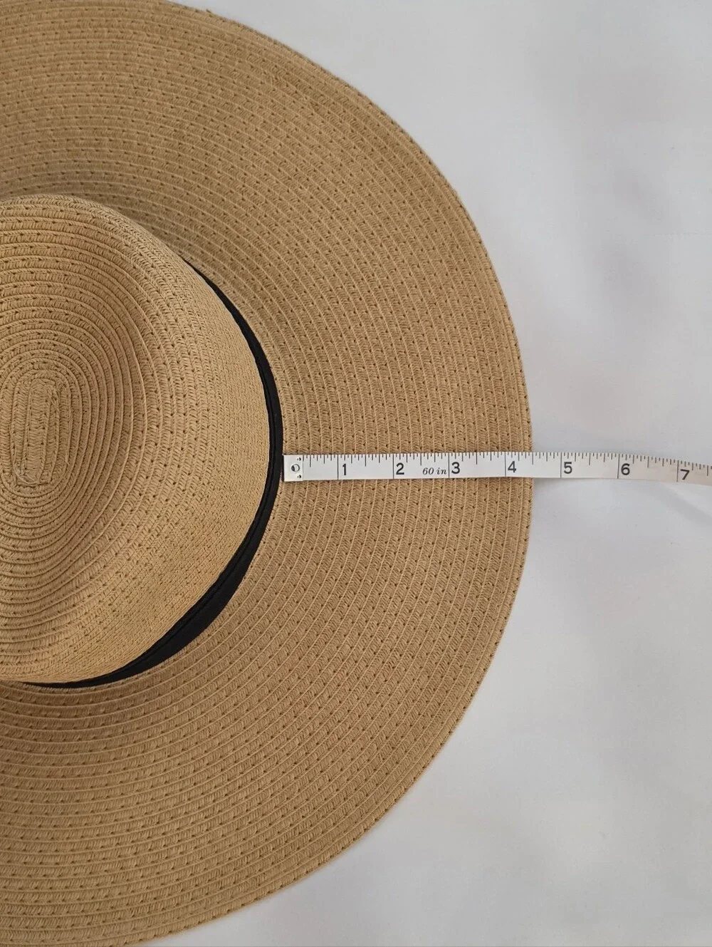 Vince Camuto Grosgrain Straw Panama Hat